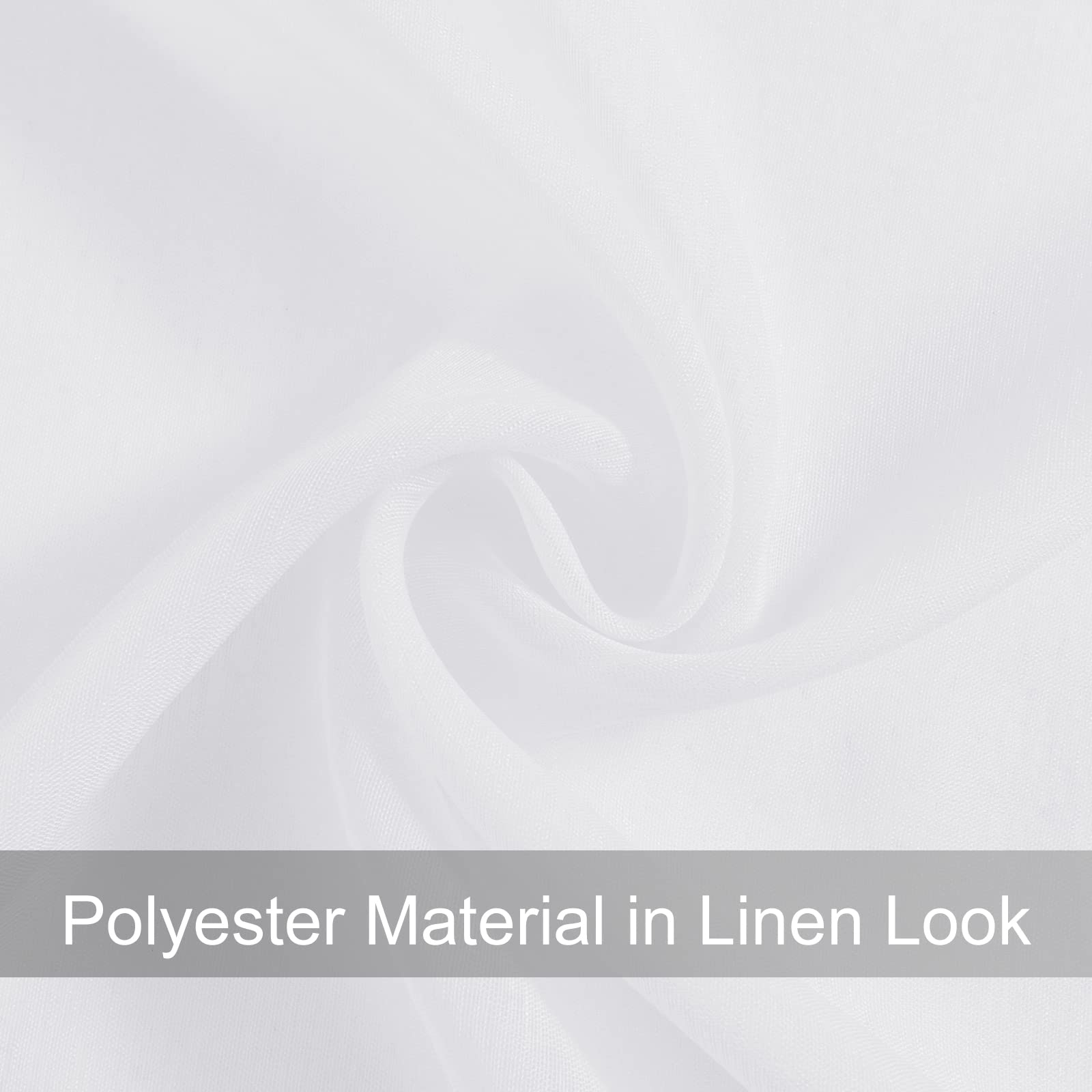 DWCN Grommet Sheer Curtains with Tiebacks - DWCN UK